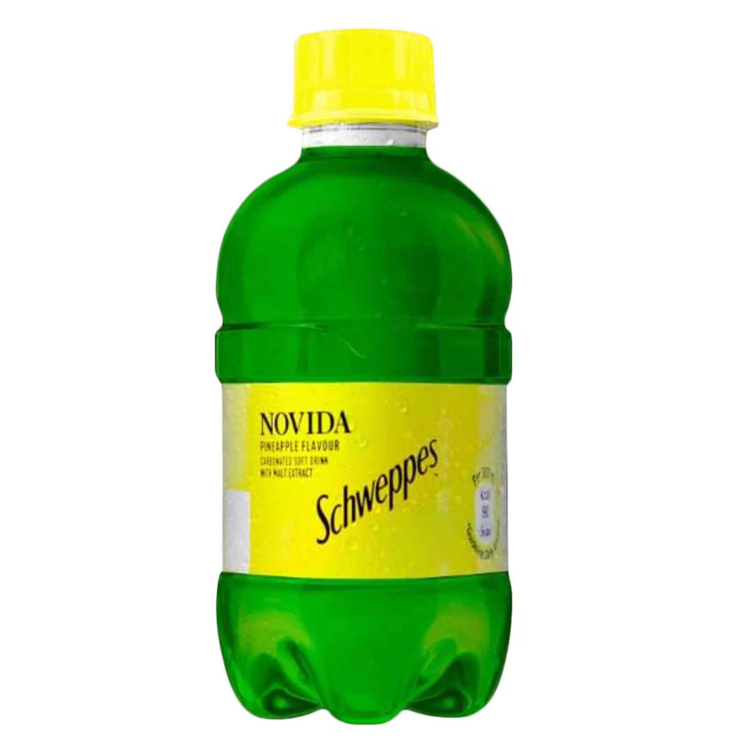 SCHWEPPES NOVIDA PINEAPPLE ZERO 350ML